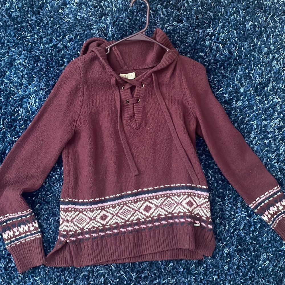 Hollister Purple Sweater
